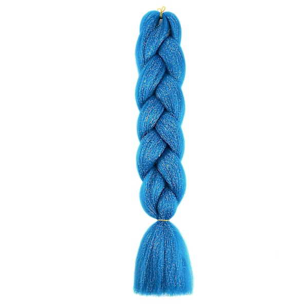 Högtemperaturfiber Enkel Enfärgad Jumbo Braid Hair Extension Hårtillbehör 30 30