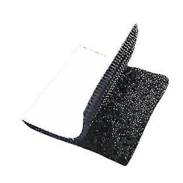 Käpristymistä estävä mattoteippi Mattokahva Tarranauha - Turvallinen mattosohva ja 20 paria musta neliö 20pair Black square