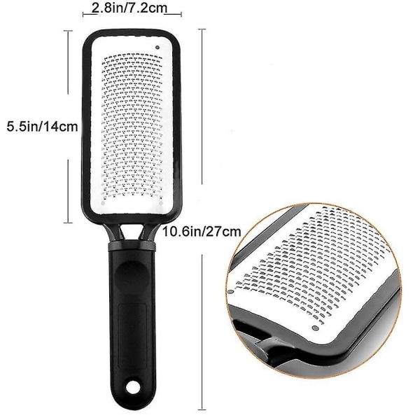 Foot File Stainless Steel Dead Skin Remover Foot Care Pedicure Tool