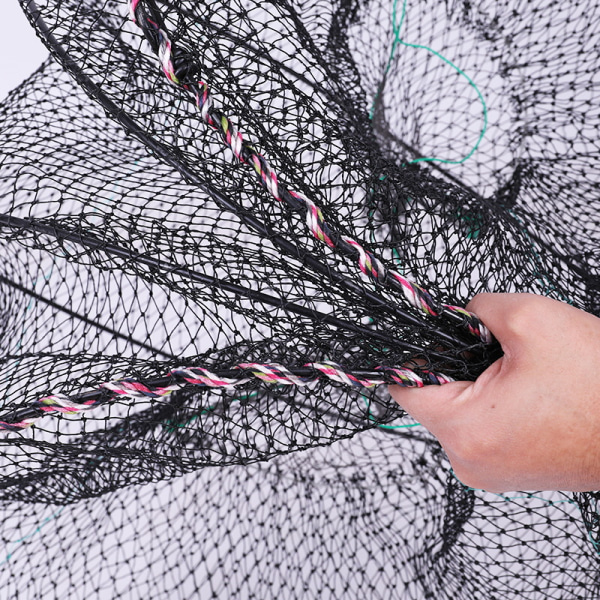 Lobster Catcher Pot Cast Automaattinen Taitettava Keep Net Sateenvarjohäkki 40cm × 88cm