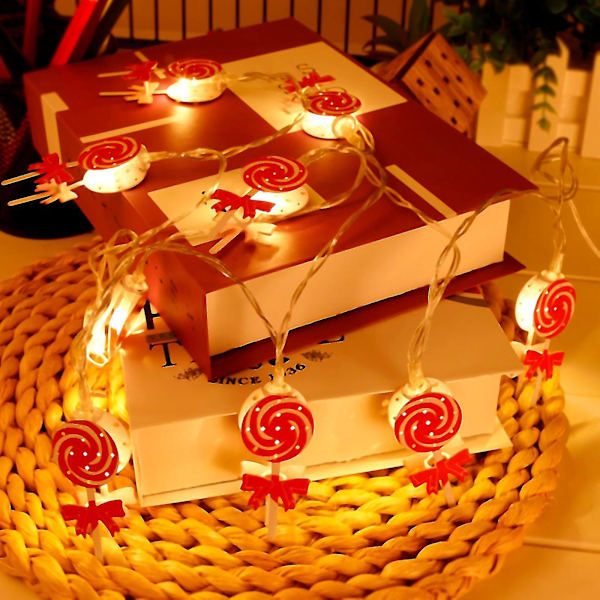 Led String Santa Claus Rat