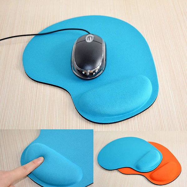 Mouse Mat With Wrist Rest Ergonomic Mouse Pad With Wrist Support Black