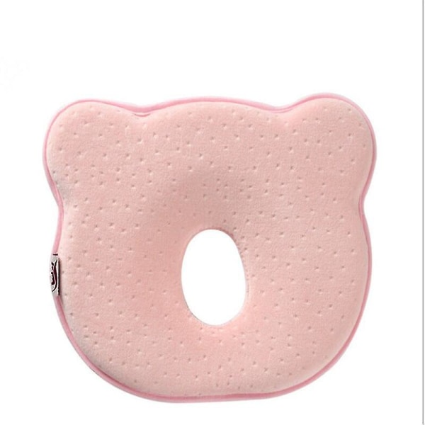 Baby Memory Foam Nyfödd baby Andas formande kuddar för att förhindra platt huvud Ergonomisk Green