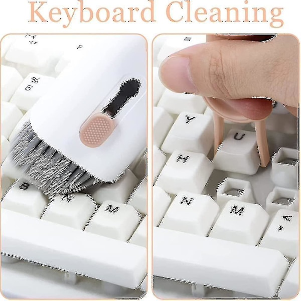 7-i-1 Electronics Cleaner Kit - Tangentbordsrengöringssats, bärbart multifunktionellt rengöringsverktyg