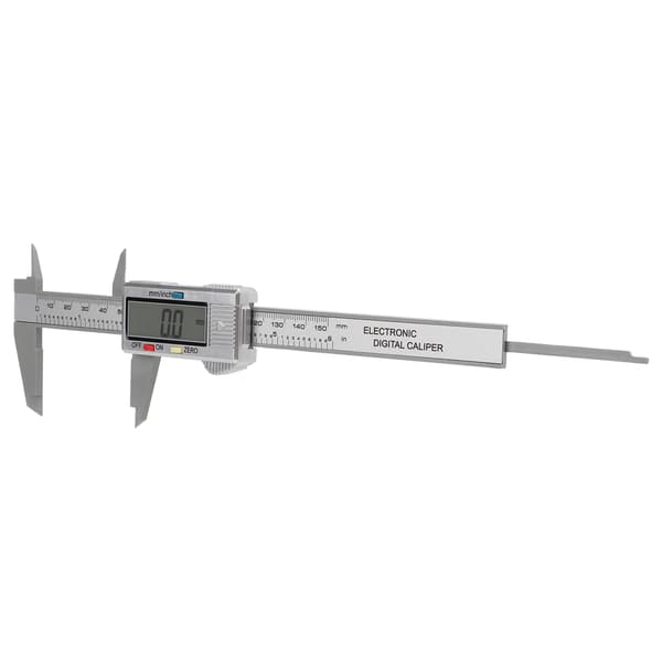 Digital Vernier Caliper Plastik Elektronisk Stor LCD-skærm Display Caliper til Differentialmåling