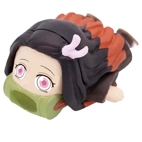 Tecknad Cable Bite Protector - Söt Anime Cord Saver
