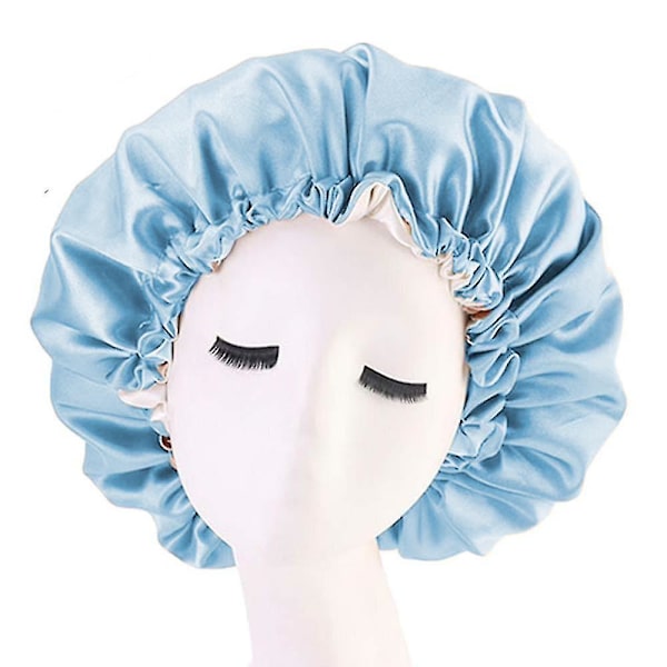 3 st Satin Silk Bonnet Sleep Cap Extra Large
