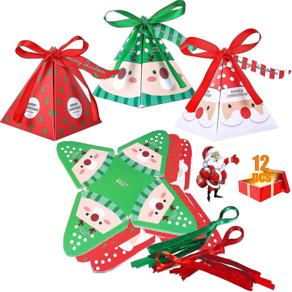 Godis Choklad Godis Söt julgran Santa Santa Älg (12 st)
