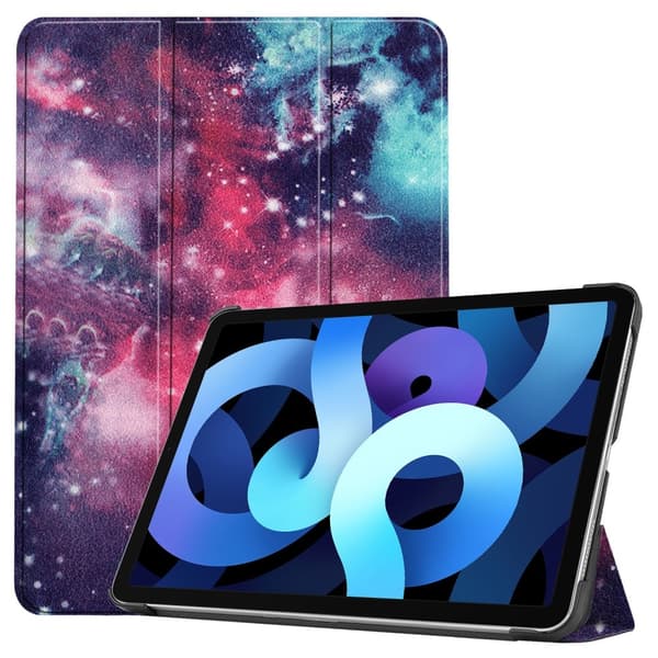 【BQ】iPad Air 2025-2020 Deksel Tri-Fold Cosmic Space 180