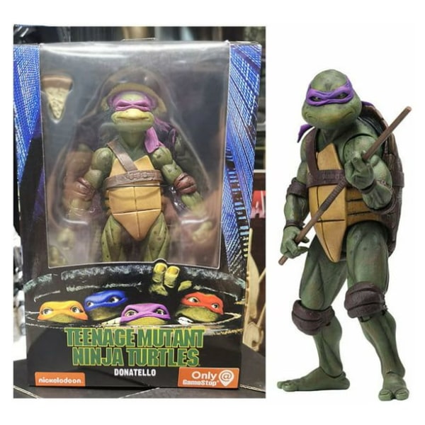 18 cm Teenage Mutant Ninja Turtles Neca Tmnt Action Figure Movie Edition