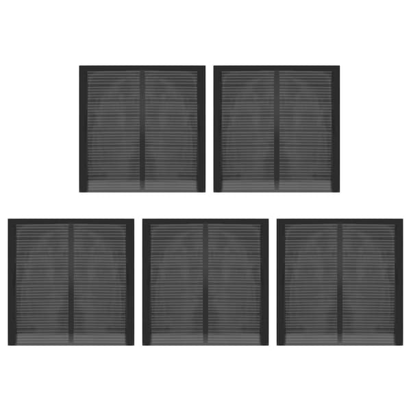 5 stk. Små solcellebatteripaneler Polysilicium Epoxy Batterimodul med 30 cm kabel DC 4V 160mA