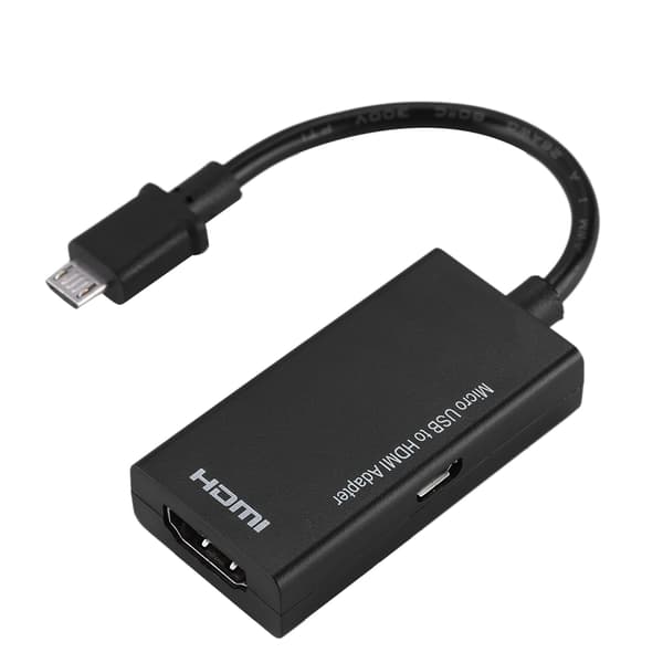Micro USB - HDMI-sovitin Android-laitteille 1080P videolla ja 8-kanavaisella stereosoundilla