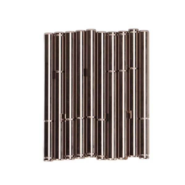 10 stk RC Børsteløse Motoraksler Stang Udskiftning Rustfrit Stål Længde 48,5 mm Diameter 4 mm Sølv til RC Model Tilbehør
