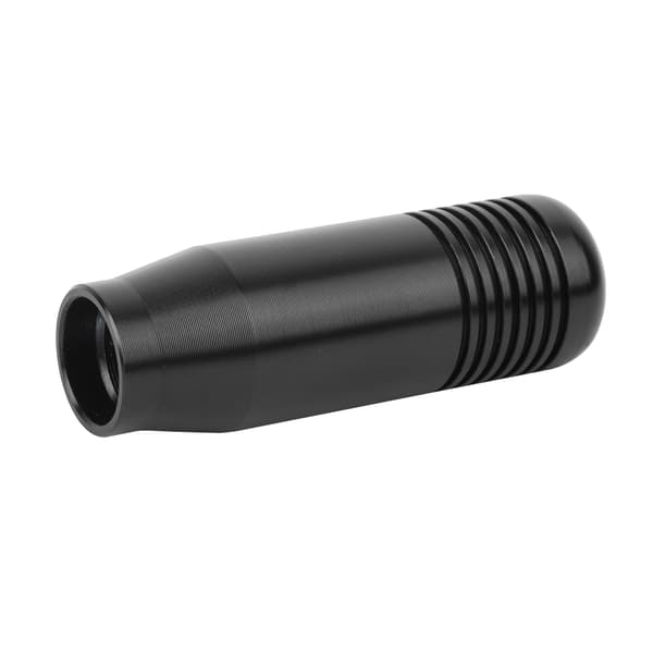Universell manuell girkuleskiftknott med adapter, svart