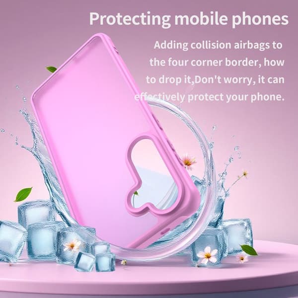 Mobilskal för Samsung Galaxy S26 Stötsäker PC + TPU - Ljuslila
