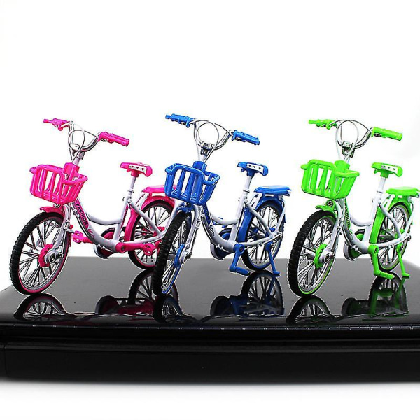 Hhcx-1:10 Scale Diecast Metal Bicycle Model City Folded Cycling Road Bike For Collection Toy Christmas Gifts Mountain Orange