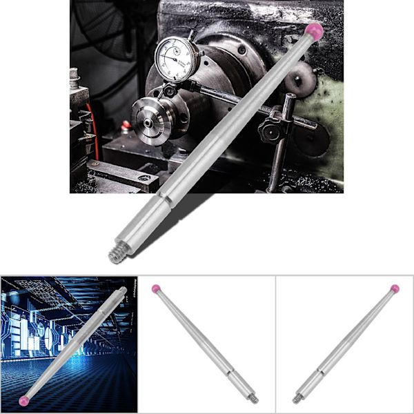 Wolframstål Ruby Hoved Svalehaler Skinnedial Indikator Nål 1.6mm Indikator Probe #6
