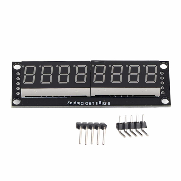 Digital Rördisplay Modul LED 8 Siffror 7 Segment 0.36in TM1637 Drivkrets Gul