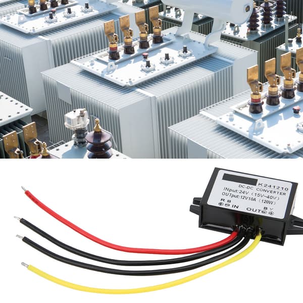 DC Buck-omformer 24V til 12V 10A 120W nedtrappingsstrømforsyningsmodul