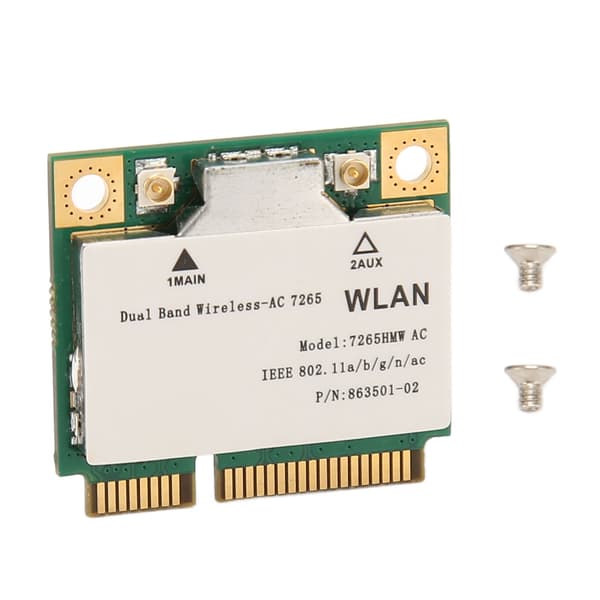 7265HMW Trådløst netværkskort 1200Mbps 2.4 5Ghz Bluetooth 4.2 Mini PCIE Interface WiFi Adapter til Windows 7 8 10