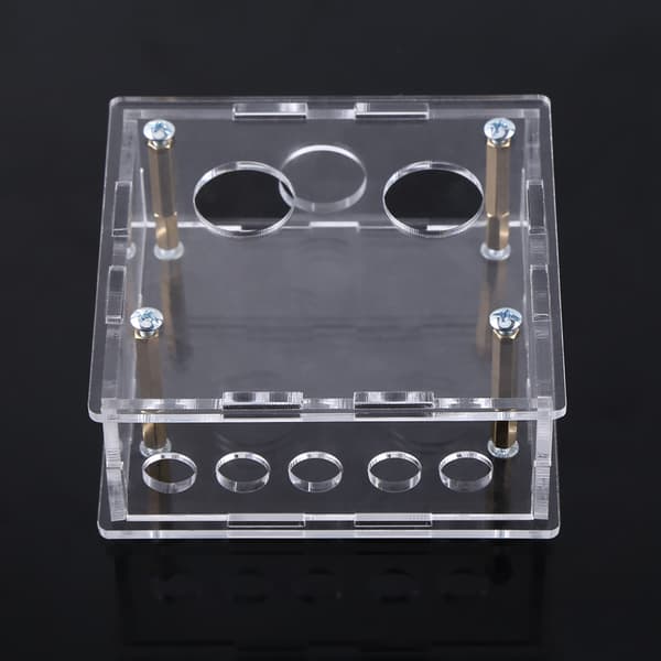 Akryl Case Shell Housing Beskyttende Dele Kit Til 6J1 Ventil Rør Forforstærker Board