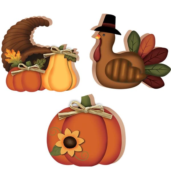 Thanksgiving Træ Græskar Tyrki Dekoration Efterår Høst Rustikke Stående Ornamenter Dekoration til Efterår