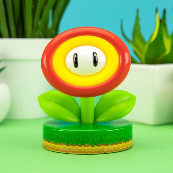 Super Mario Fire Flower - Lampa - Icon Light 200