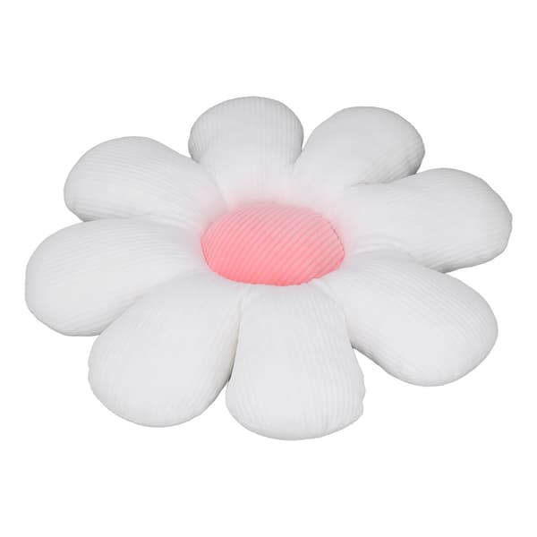 Plys Daisy Blomst Pude Blød Gulv Siddehynde til Stol Sofa Bil Type 2