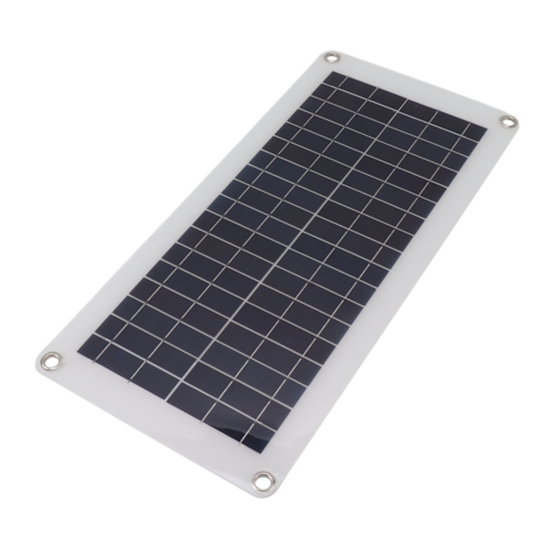 Solpanel Kit Polykrystallinsk 100A Controller 10W 18V Solcellepanel med Batteriboks Pumpe til Bilcamping