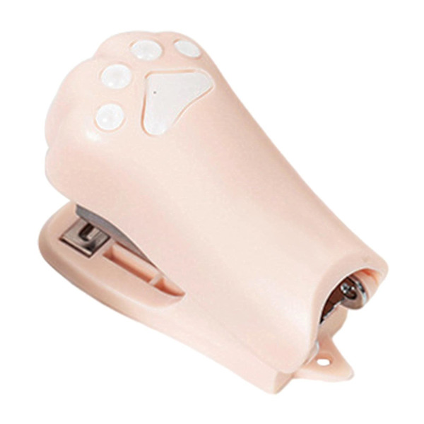 Mini Stapler Manual Portable Cute Cat Paw Stapler For Office School Home Or Travel Use