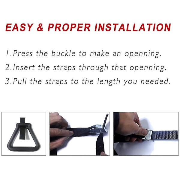 2 st Gymringar Gymnastikringar, Triangulära Pull-up Ringband Red