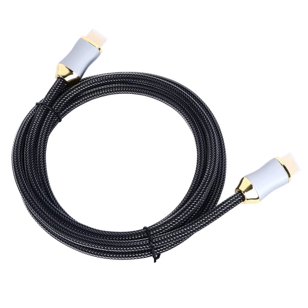 8K HD Multimedia Interface 2.1-kabel 2 meter oksygenfritt kobber HD-videokabel for TV-er og datamaskiner