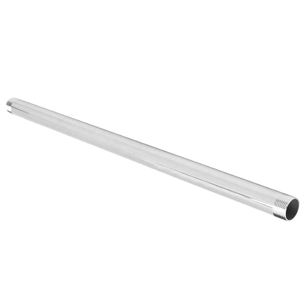 Rustfrit stål rørnippel adapterfitting 50 cm G3/4 forlængerstang VVS-systemtilbehør