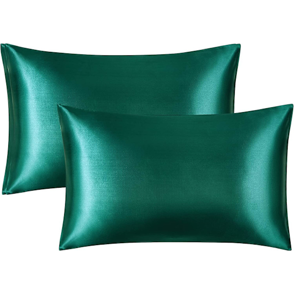 ny stil Satin Pillowcase For Hair And Skin Pillowcase In Silk Pillow Batch 2 Flexible Pillowcases Package Of 2 Queen With Envelope Closure