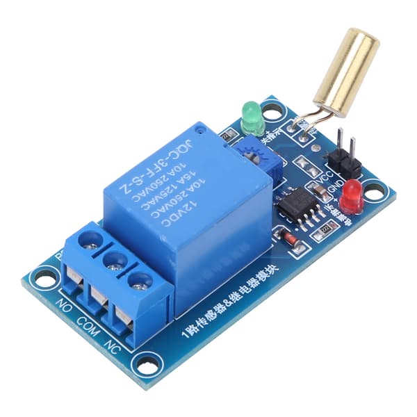 SW-520 Vippesensor 12VDC Relémodul Utstyrs Vippe Dump Beskyttelse Alarm Trigger Modul