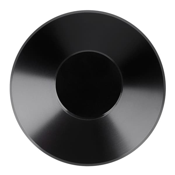 Sort vinylpladestabilisator klemme til LP pladespiller