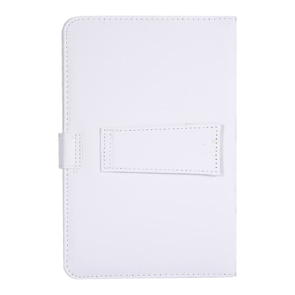 Langaton Bluetooth-näppäimistökuori iOS/Android-puhelimille - Valkoinen