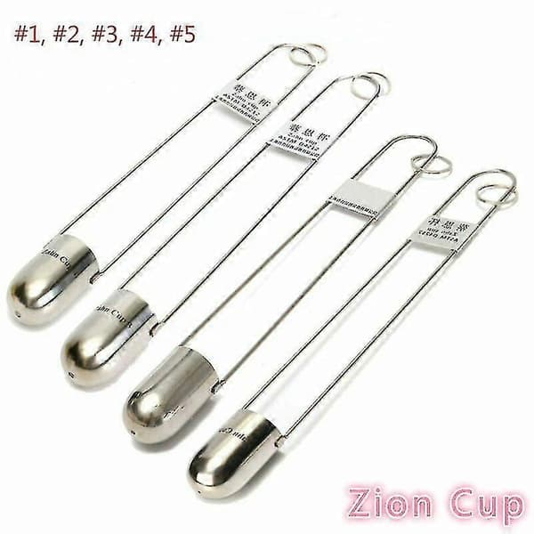 【BQ】Zahn Cup Viscometer Stainless Steel Viscosity Cup Compatible with Paint, Ink, Coating Viscosity Testing - ASTM D4212 Compliant 1