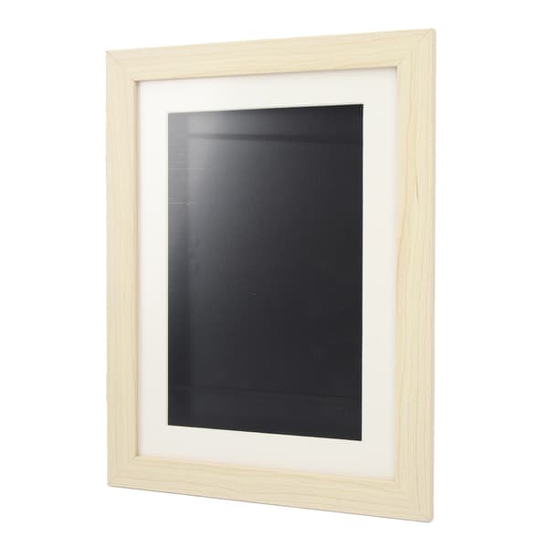 Konstramar för barn DIY Konstverk Bildram Frontöppning Barn Ritning Display Trä