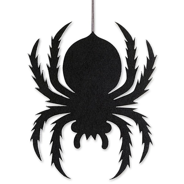 Halloween-juhlakauhu Black Spider Outdoor Garden Scary Decoration Prop 408