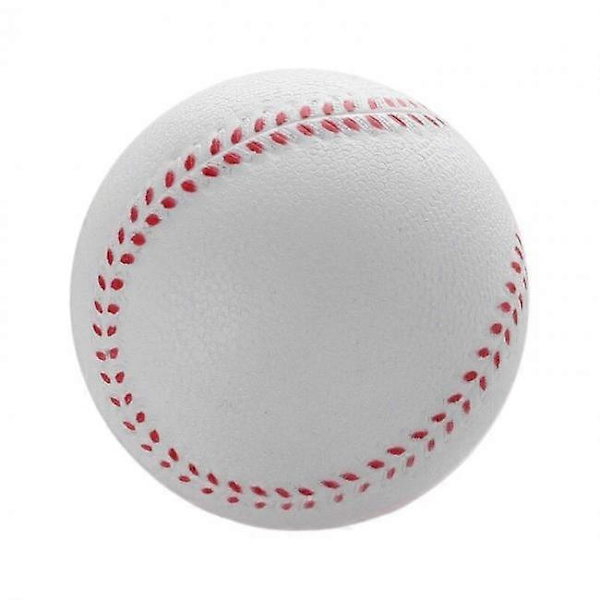 【BQ】Skumstressboll - Baseboll Vit