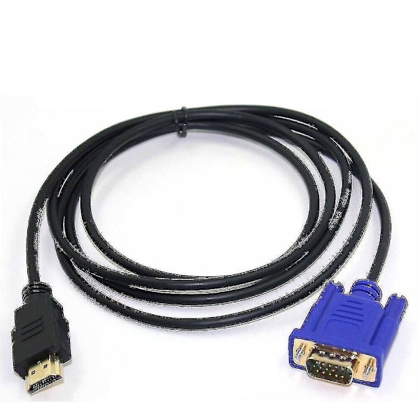 Hdmi til Vga-kabel Videokabel for TV-dataskjerm