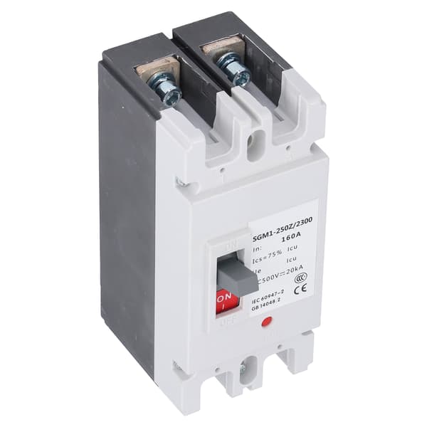 DC Strømbryter 2P Støpte Strømbrytere Solenergi Bryter 500V 160A