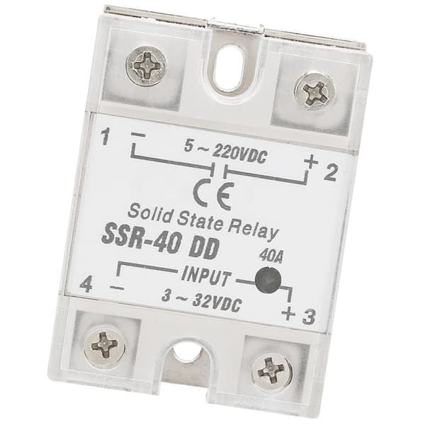 SSR-40 DD 40A 5-220VDC Solid State Relæ Til Industriel Automationsproces
