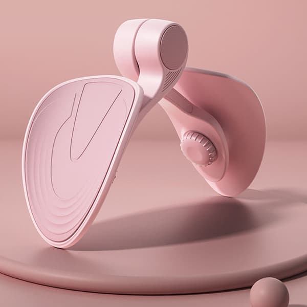 Bærbar Hip Thigh Trainer Indre Benøvelse Glute Squeezer Rosa