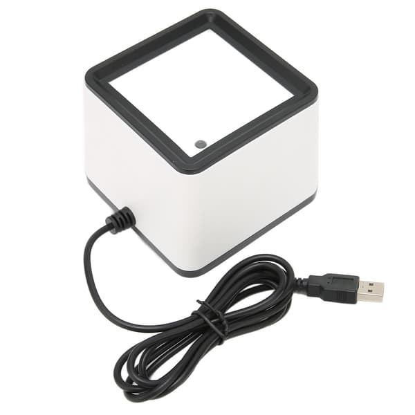 Bærbar handsfree strekkodeskanner for skrivebord