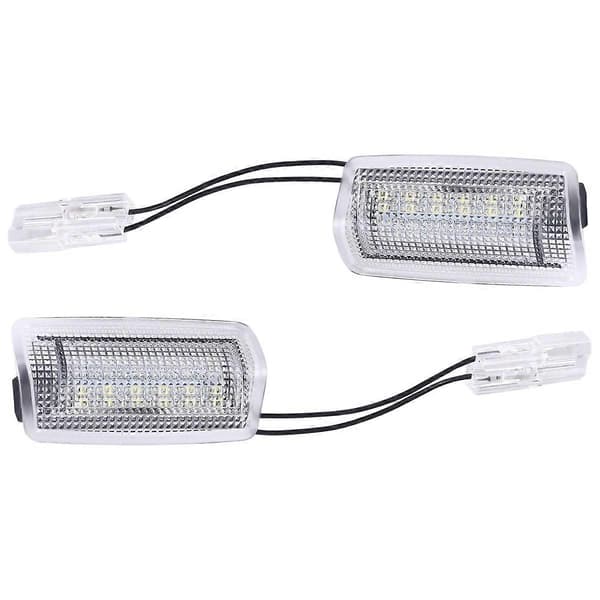 【BQ】2 stk. LED-dørlys hvid til Toyota Land Cruiser