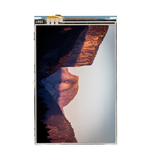 Farverig 3,5\" TFT LCD-berøringsskærm til Raspberry Pi