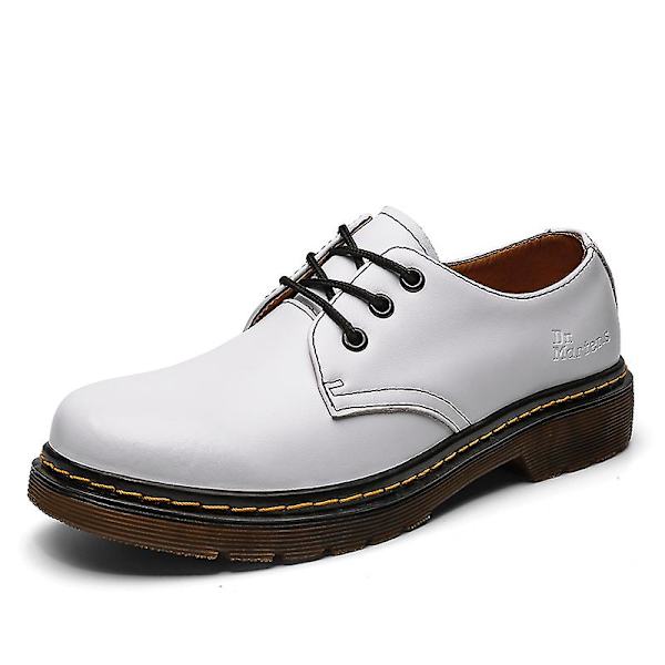 Herr Oxfords Klänning i äkta läder Skor Brogue Snörning Herr Casual 45