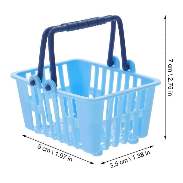 【BQ】Minikurv i assorterede farver til opbevaring 15 stk